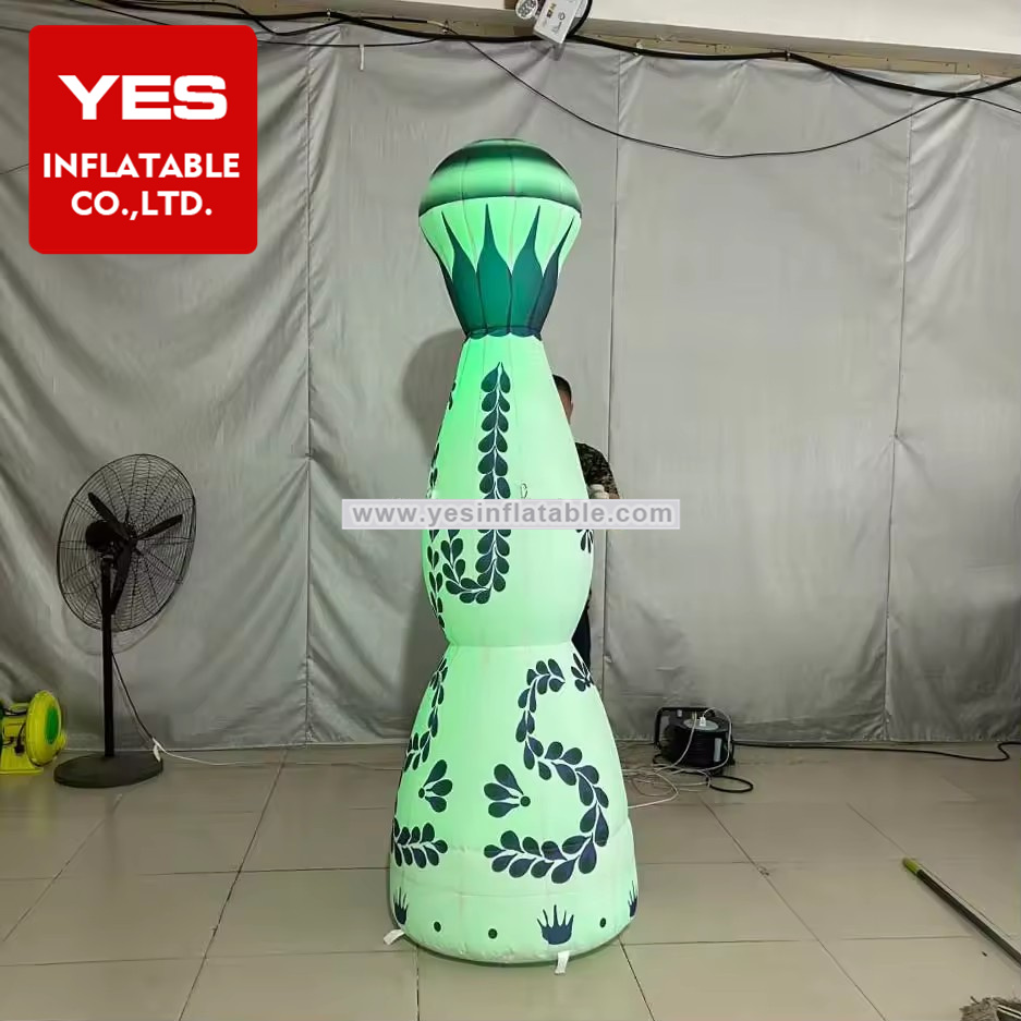 Outdoor Advertising Inflatable Column Inflatable Tube With Led Light