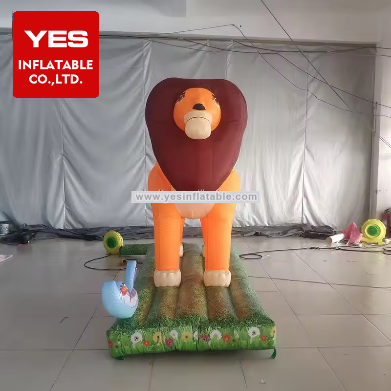 Festival Event Customized Giant Inflatable Animal Model Inflatable Lion