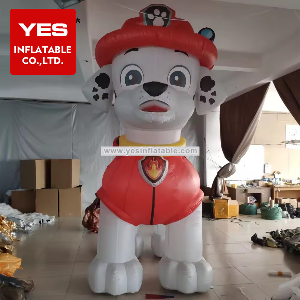 Manufacturer Supply Huge Advertising Inflatable Mascot Cartoon Dog Custom Inflatable Dog