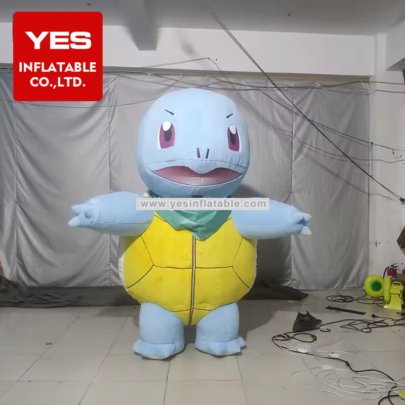 customized Inflatable cartoon Squirtle turtle inflatable Jenny turtle costume