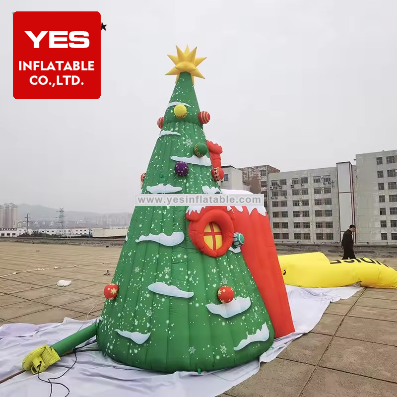 Christmas Outdoor Gifts Decoration Large Inflatable Tents Inflatable Tree House