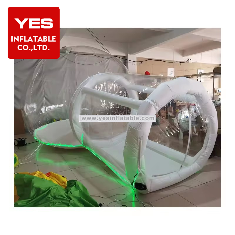 Waterproof outdoor inflatable tunnel bubble transparent inflatable house tent