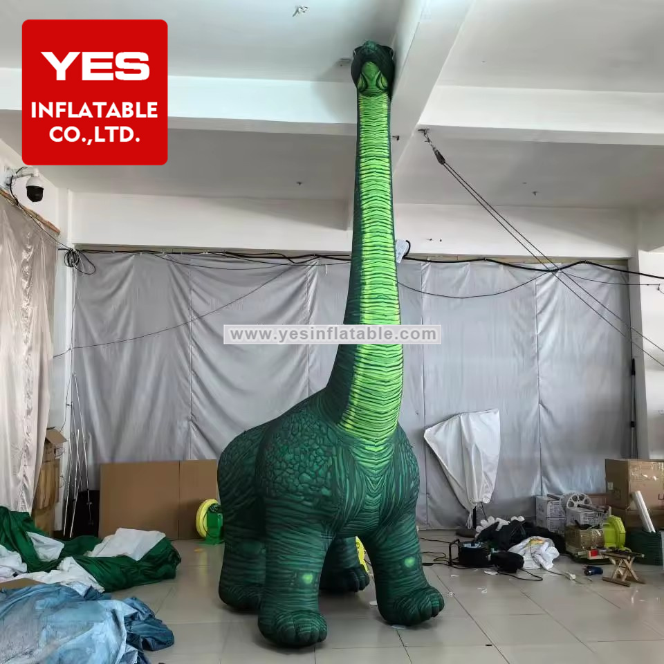 Giant Inflatable Animal Model Inflatable Brachiosaurus Inflatable Dinosaur Decoration