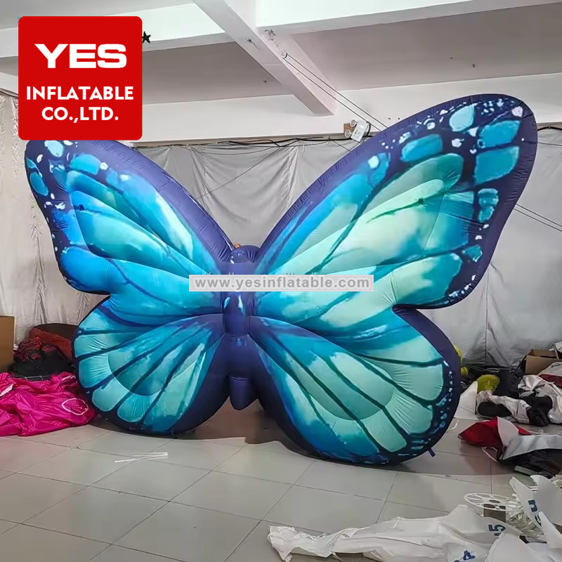 Giant Inflatable Standing Animal Inflatable Butterfly Wings