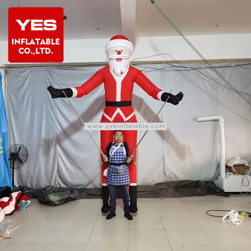 christmas parade event decor inflatable santa claus costume