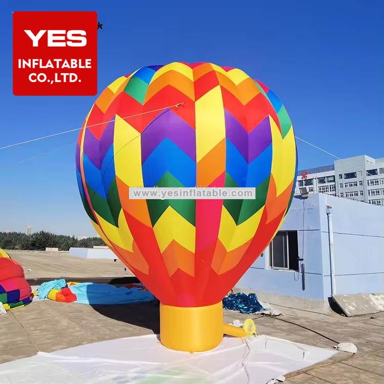 Custom outdoor display colorful balloons cold air inflatable balloon