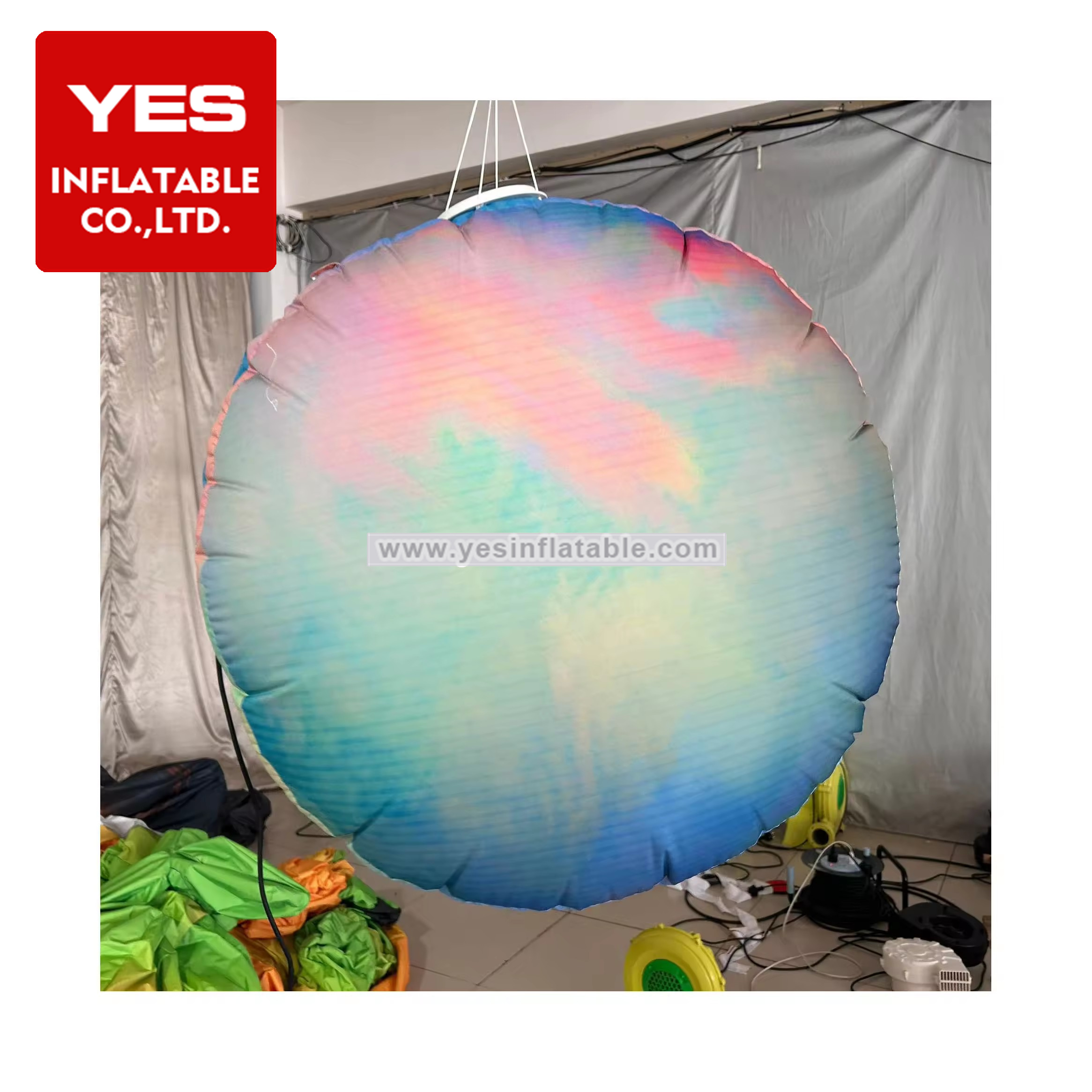 Best Sale Led Colourful Hanging Stage Decoration Inflatable Balloon