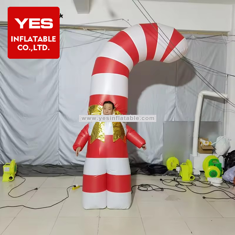 Giant Christmas Inflatables Decoration Advertise Christmas Inflatable Decoration Inflatable Candy Cane Costume