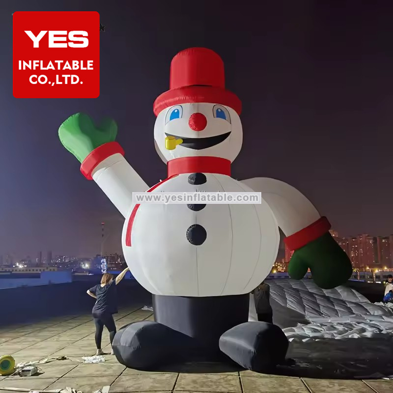 Funny Inflatable Christmas Decoration Inflatable Snowman For Sale