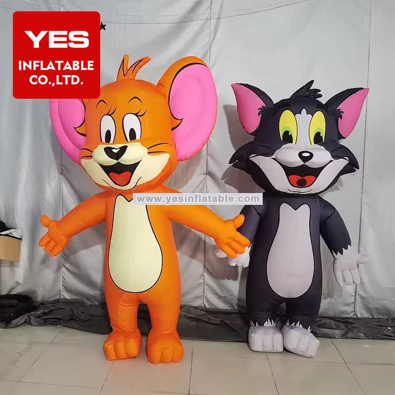 Cute infallible cartoon model inflatable Tom Jerry