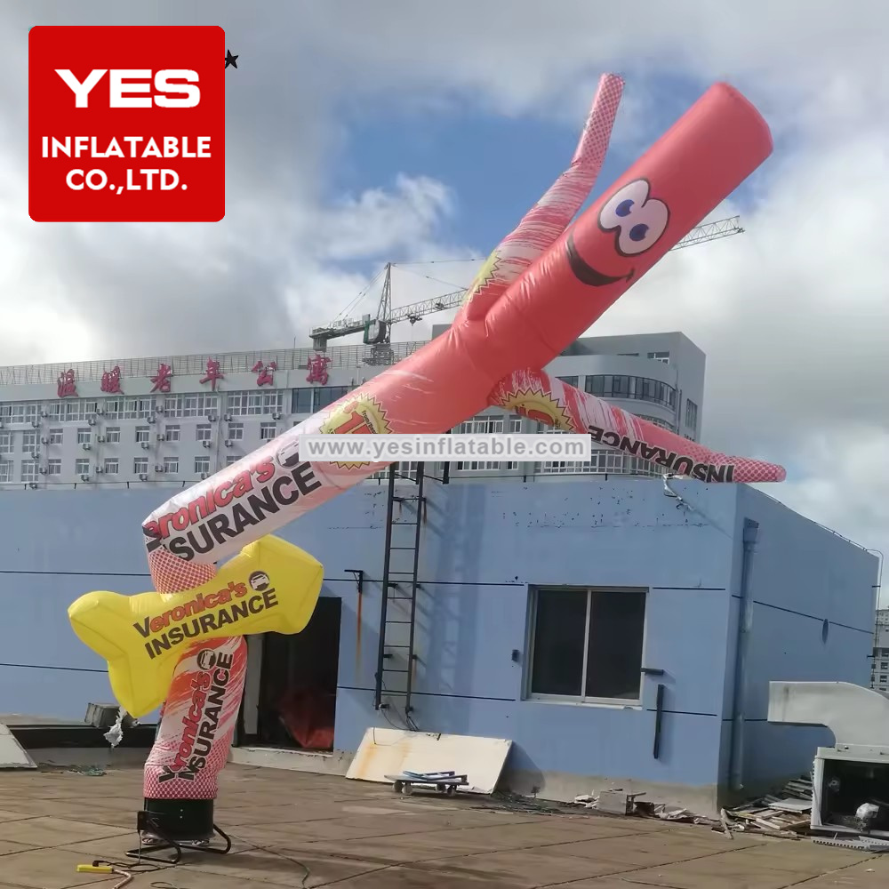 Outdoor decoration advertising inflatable smoke shop air sky dancer balloons