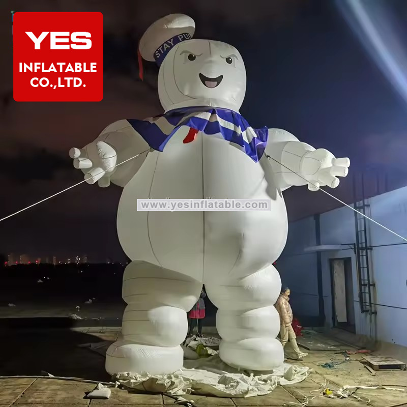 Custom Inflatable Cartoon Character Mascot inflatable stay puft marshmallow man