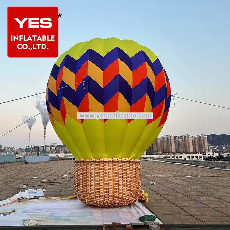 Custom Hot Air Balloon Festival Outdoor Giant Inflatable Advertising Balloon