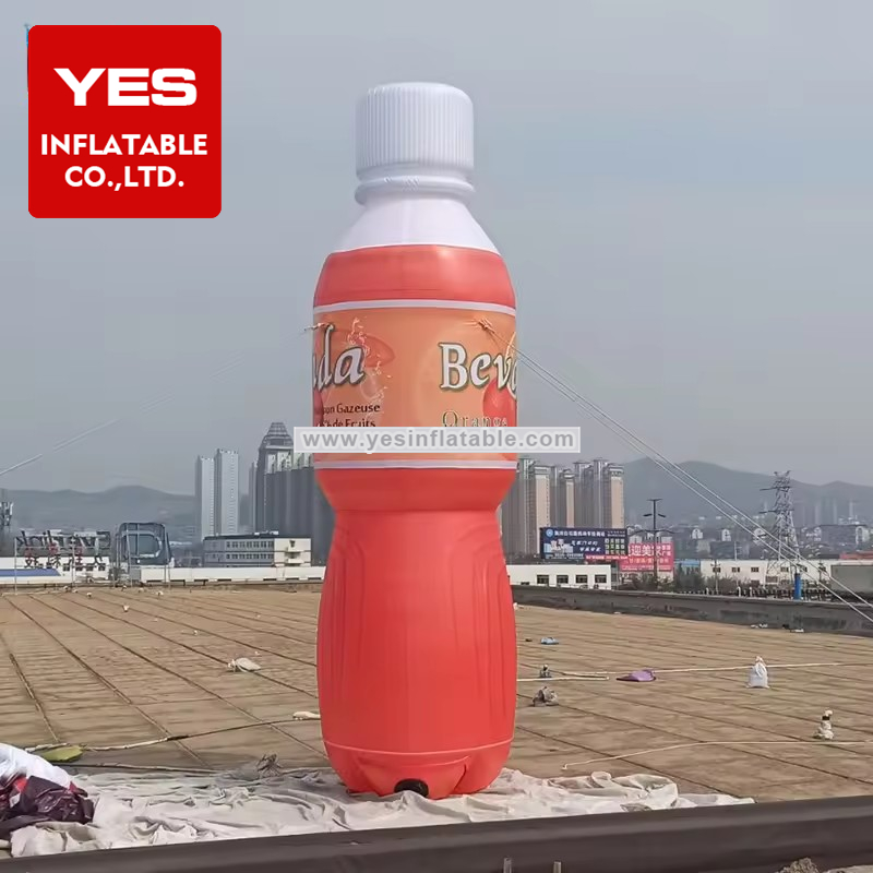 Customized Inflatable Advertising Model Inflatable Inflatable Water Bottle For Outdoor Event