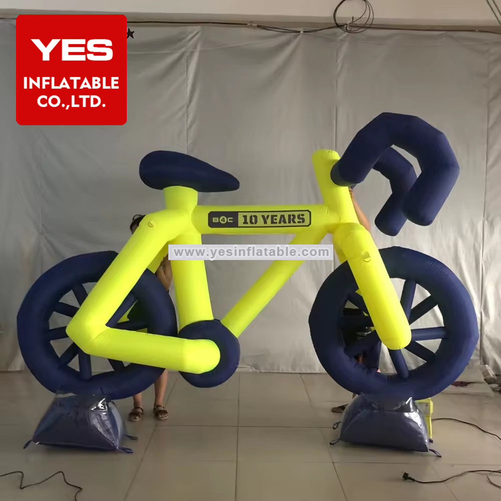 Advertising Inflatable Car Model Inflatable Bicycle