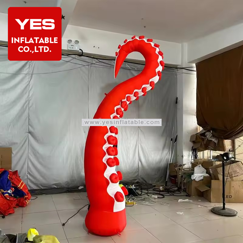 Customized Inflatable Event Decoration Giant Inflatable Octopus Tentacle For Event