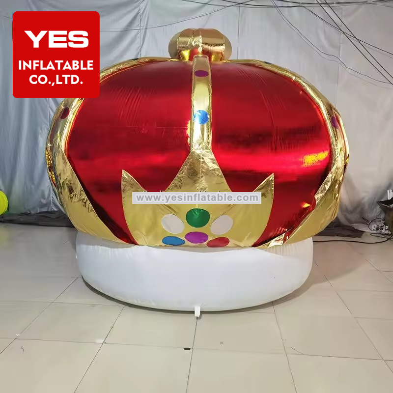 Event Decoration Inflatable Crown Customized Promotional Crown Inflatable For Festival Decoration