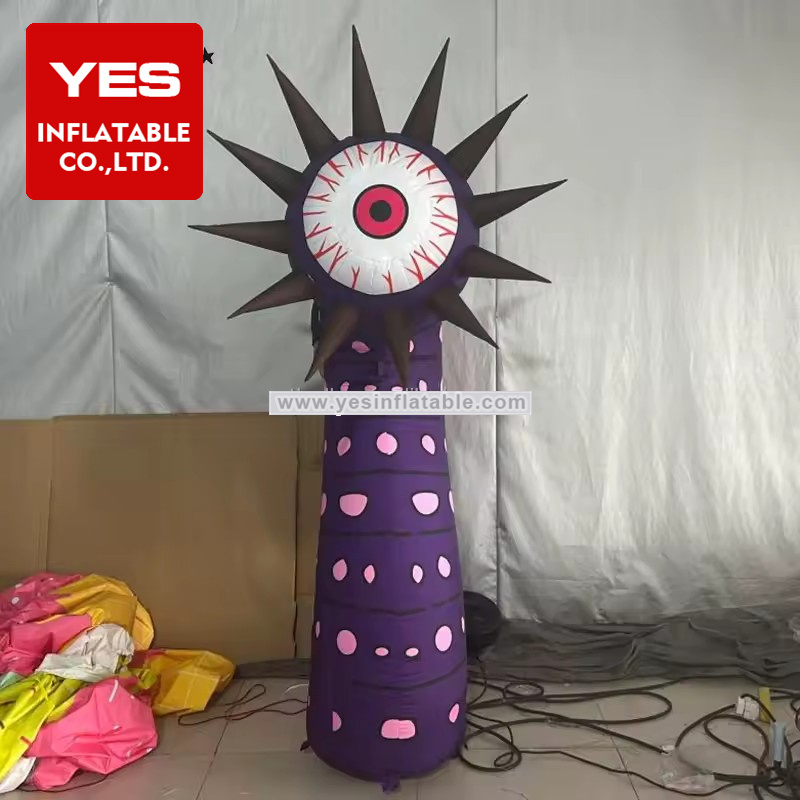 High Quality Inflatable Column Decoration Inflatable Eye Tube