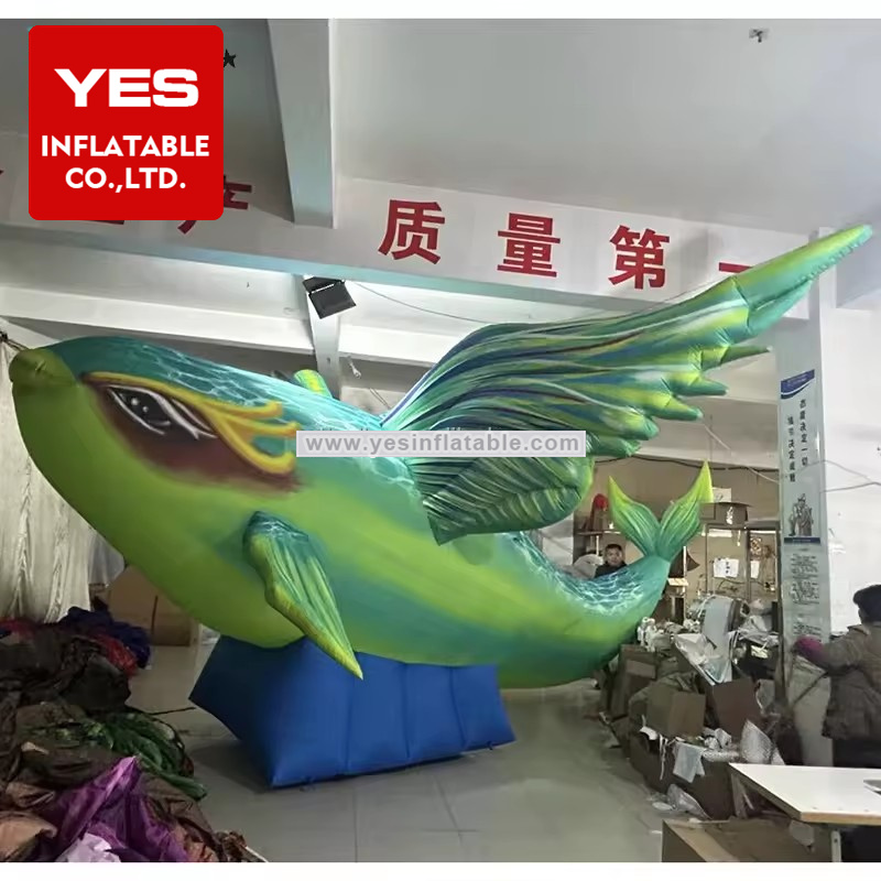 Beautiful Inflatable Animal Model Inflatable Mythical Flying Fish