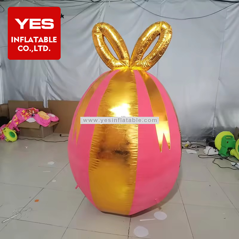 Customized Easter Inflatable Decoration Colourful Inflatable Egg