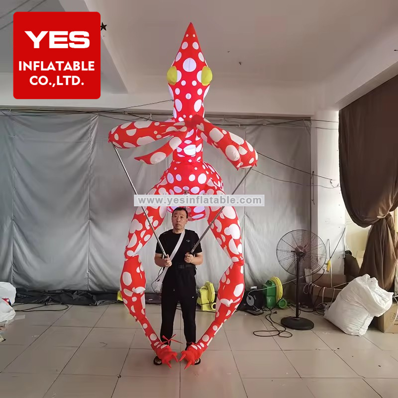 Parade Animal Cartoon Toy Inflatable Insect Costume Inflatable Mantis Costume Puppet