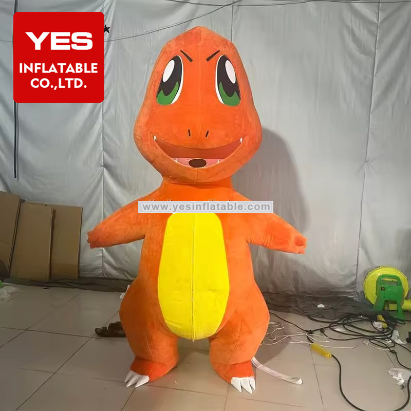 New Design Inflatable Moving Cartoon Inflatable Dinosaur Costume