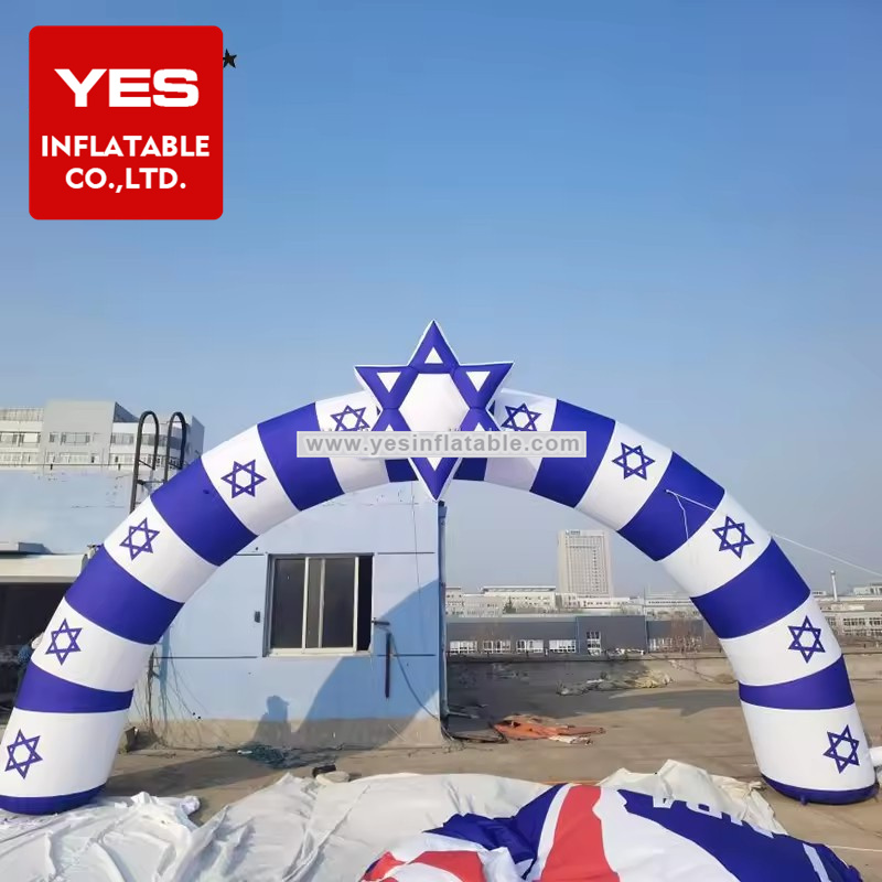 Customized Inflatable Arch Event Decoration Archways Inflatable National Flag Arch