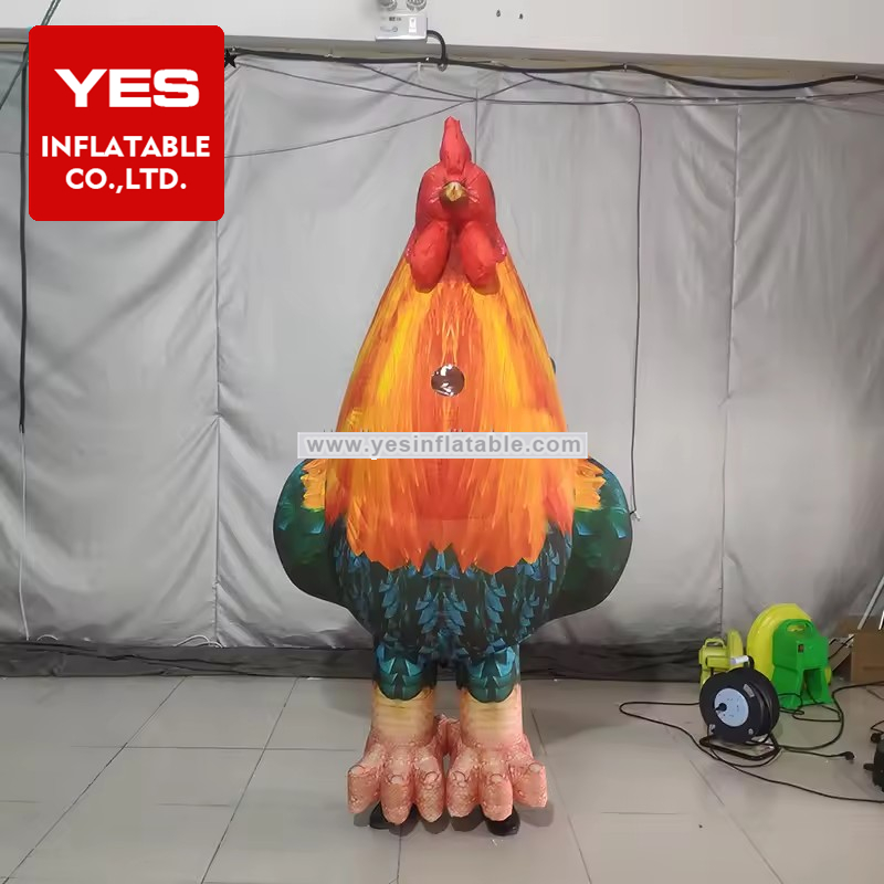 Street Performance Costume Walking Inflatable Animal Costume Inflatable Chicken Costume