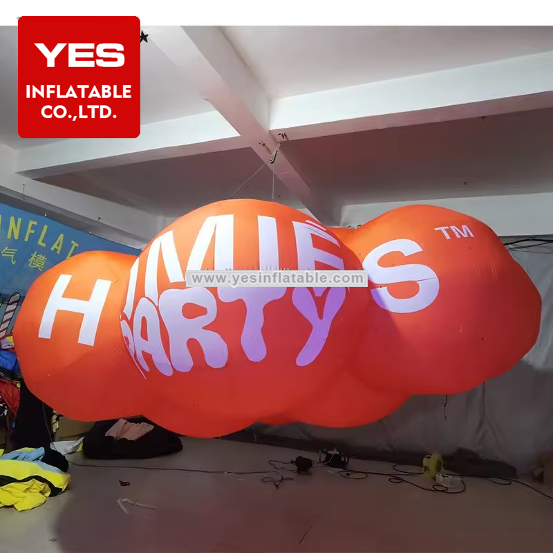 Customized Inflatable Advertising Decoration Hanging Inflatable Cloud