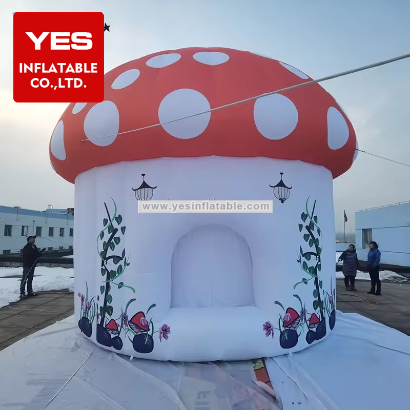 Customized Factory Price Inflatable Mushroom Camping House Inflatable Mushroom Tent