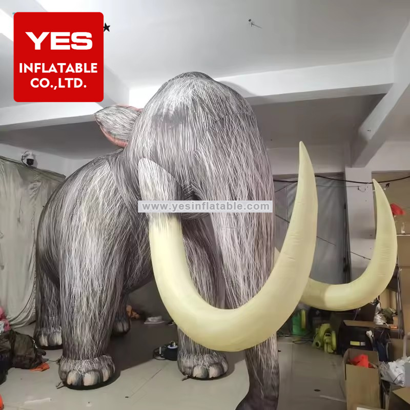 Customized Giant Inflatable Elephant Mascot Animal Model Inflatable Mammoth