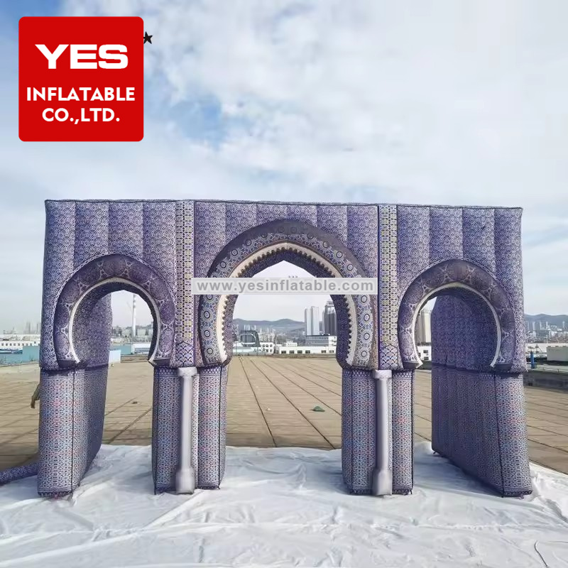 Customized Inflatable Building Arch Inflatable City Arch