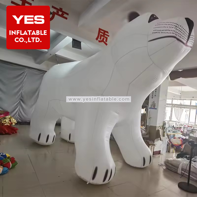 Giant inflatable white bear balloon inflatable polar bear