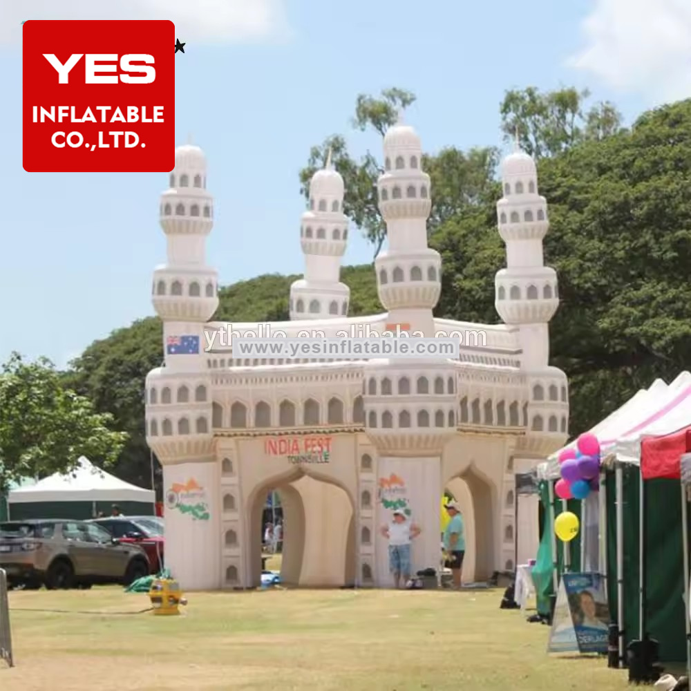 inflatable lawn decorations mosque ramadan inflatable