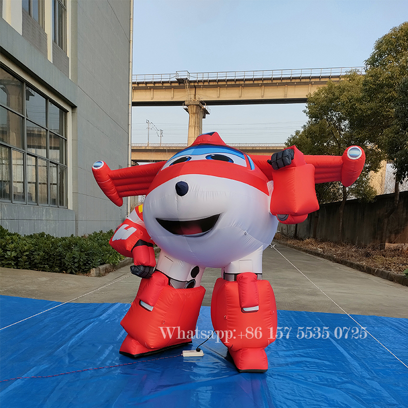 inflatable airplane man cartoon character inflatable event decoration